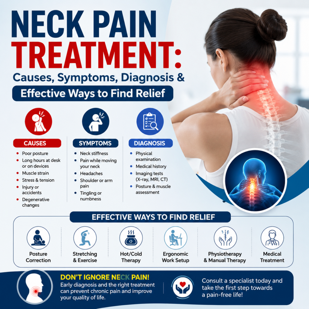 neck pain treatment doctor near manikonda shaikpet